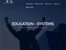 Tablet Screenshot of education-systems.de